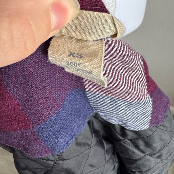 Duluth Purple White Checkered Workwear Utility Boxy Field Barn Jacket Women’s XS - Picture 8 of 8